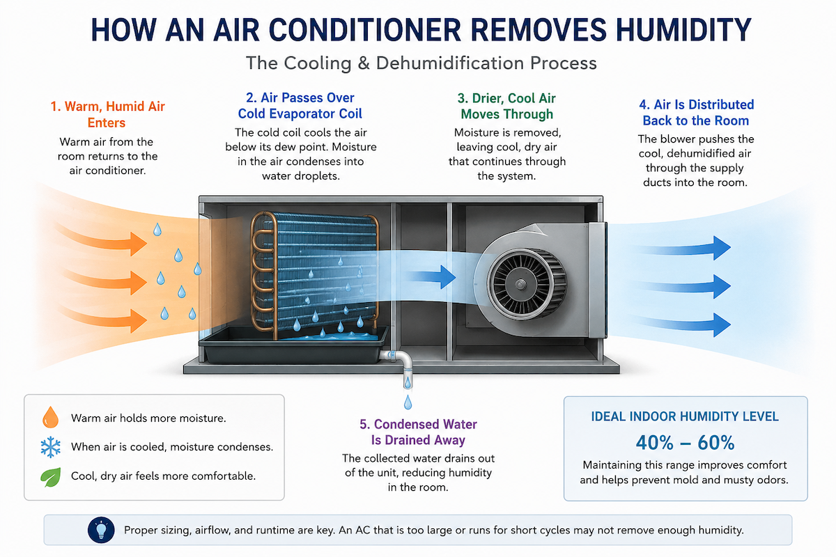 Why Is My Room Still Humid with the Air Conditioner On